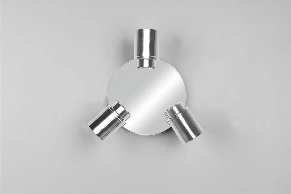 Kovové bodové svietidlo v lesklej striebornej farbe Angelo - Trio