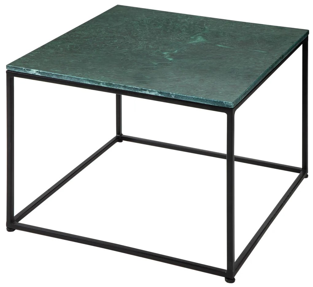 Konferenčný stolík Elements 50cm mramorová zelená