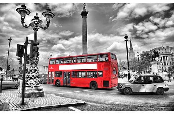 Ceduľa Old London Bus