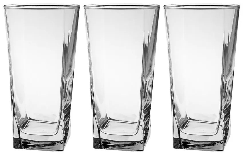 Pohár Carre Long 290 ml 3 ks.