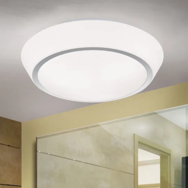 Orion - Kúpeľňové stropné svietidlo TENA 3xE27/60W/230V pr. 38 cm IP44 biela