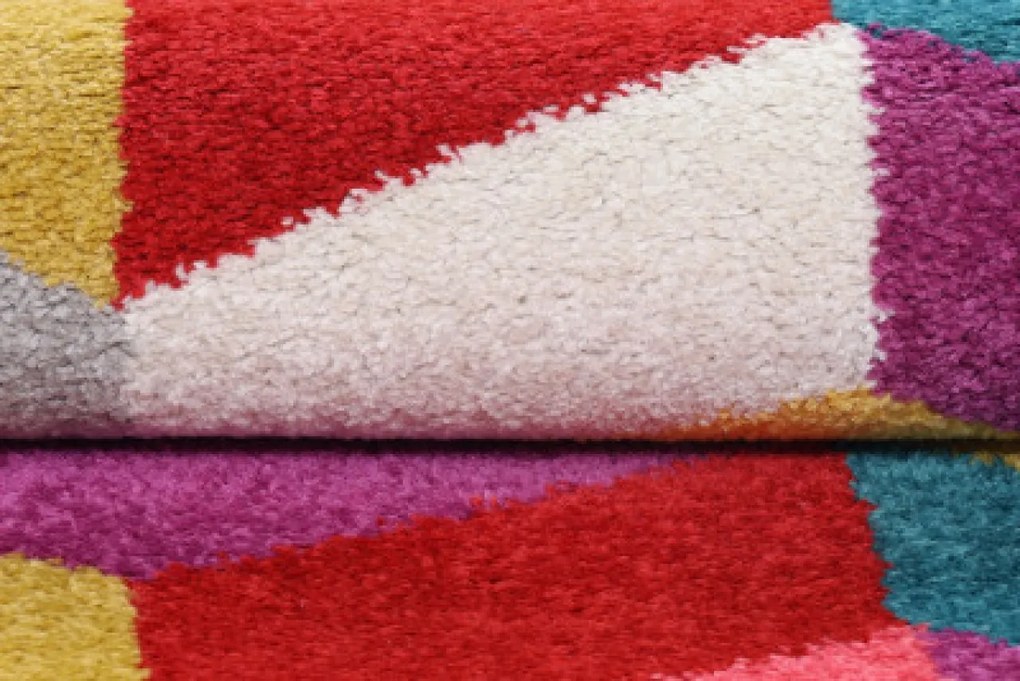 TA Koberec 9815A Krémovo modrá SALSA Rozmer: 80x150 cm