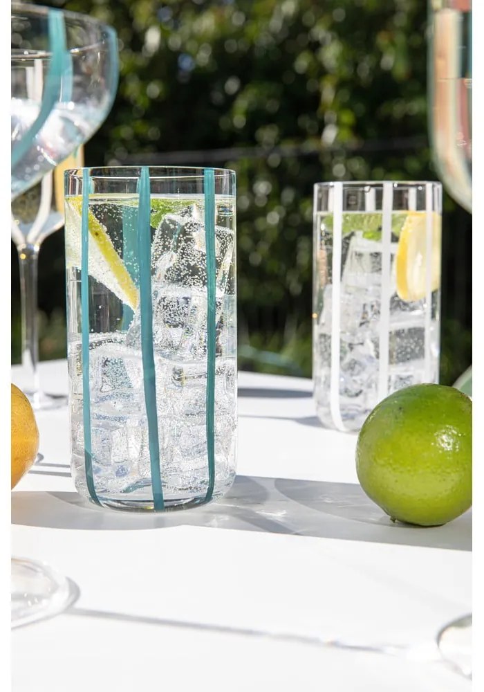 Poháre v súprave 4 ks 450 ml Stripe – Ladelle