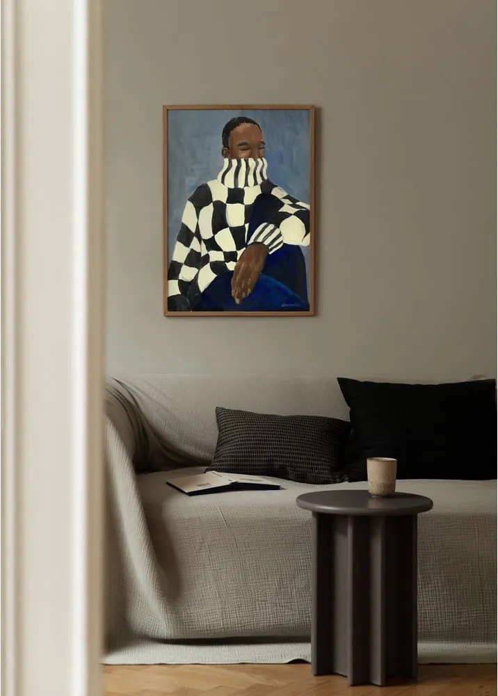 Plagát 50x70 cm Check – Hanna Peterson – The Poster Club