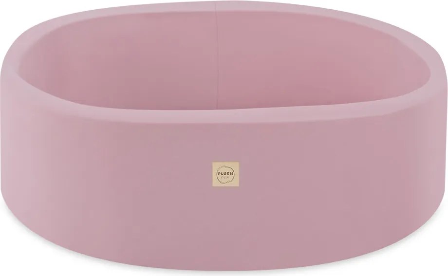 Suchý bazén pre deti 90 x 30 cm + 200 loptičiek - ružová