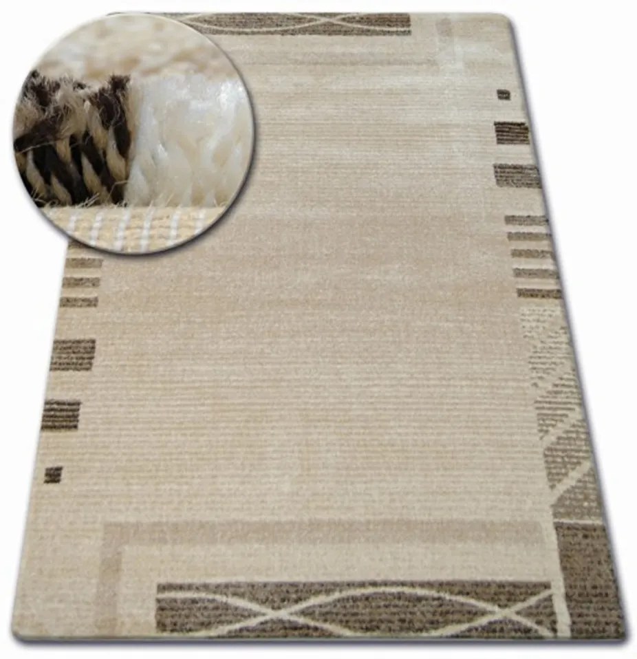 Kusový koberec Bren krémový, Velikosti 280x370cm