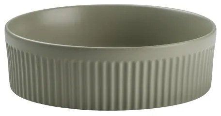 COMAD BEYOND 2 OLIVER GREEN (E-6565) - umývadlo na dosku pr. 36 cm zelené