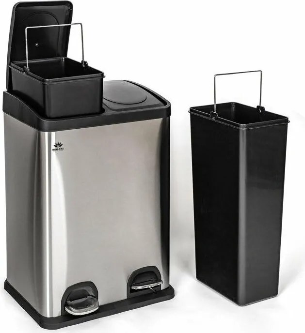 Brilanz Kôš na triedený odpad Savery, 2 x 20 l, 40 l
