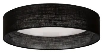 Duolla - LED Stropné svietidlo ROLLER LED/24W/230V pr. 45 cm čierna