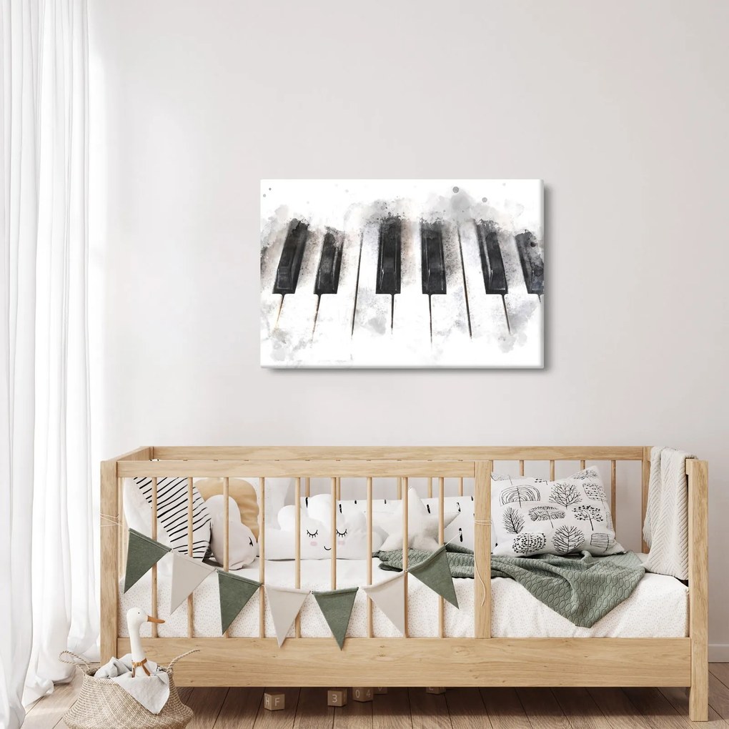 Obraz - Piano, aquarel (90x60 cm)