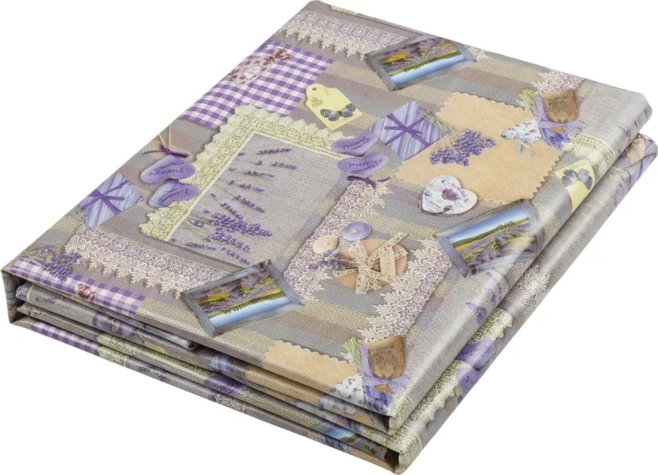 PVC obrus LAVENDA 120x140 cm, farebný