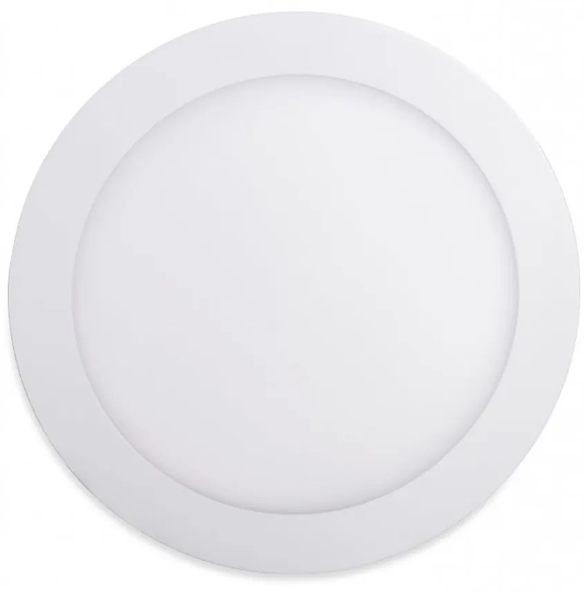 LED Solution Biely vstavaný LED panel guľatý 300mm 24W Premium Farba svetla: Teplá biela 724