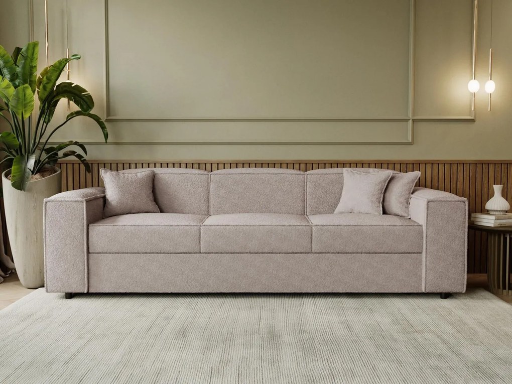 Pohovka trojsedačka Sokoz Boucle, Poťahy: Coral 55