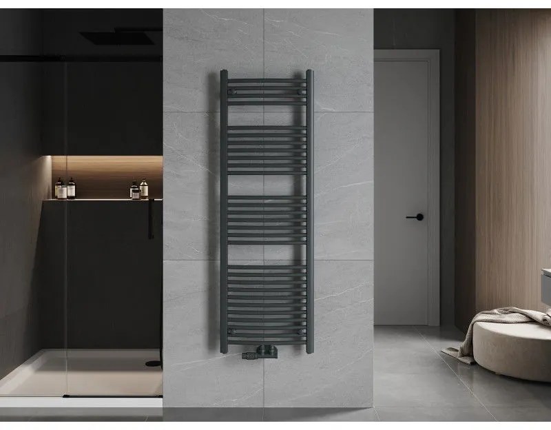 Mexen Ares, vykurovacie teleso 1500x500 mm, 630 W, antracitová, W102-1500-500-00-66