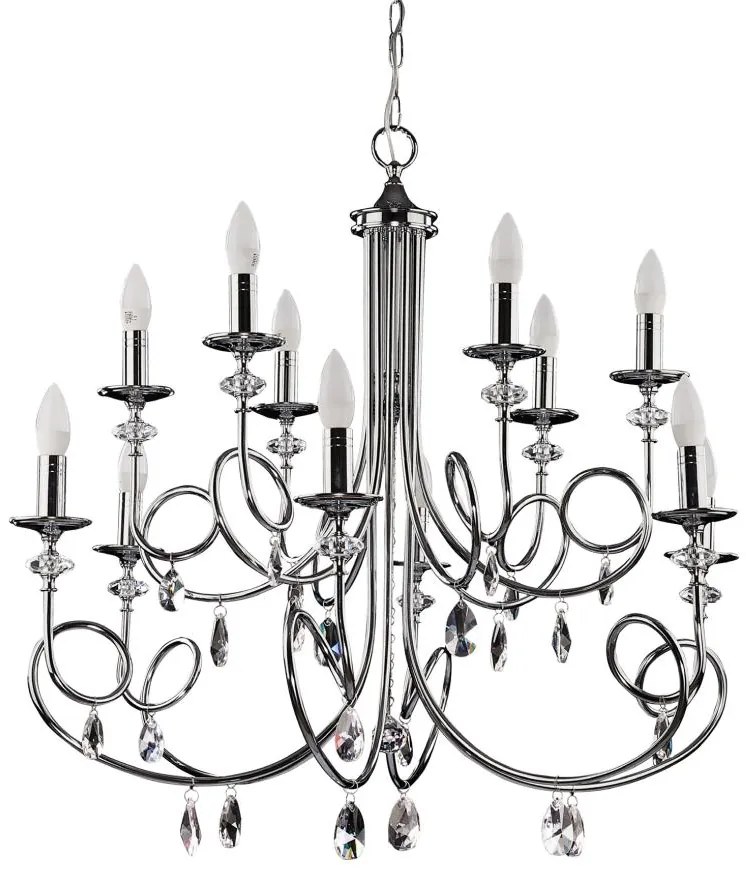 Jupiter 1599 - DK 12 CH - Luster DAKAR 12xE14/40W