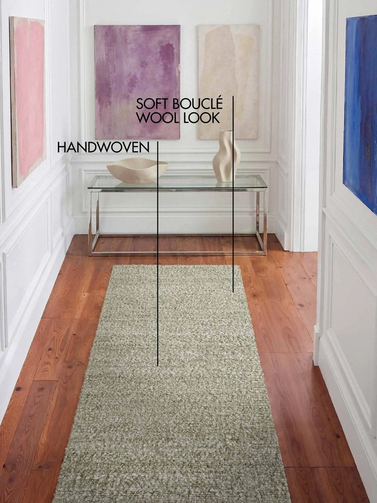 Ted Baker, Behúň Ted Baker Notting Hill 106347 Light Green, 80x300, zelená, obývacia izba