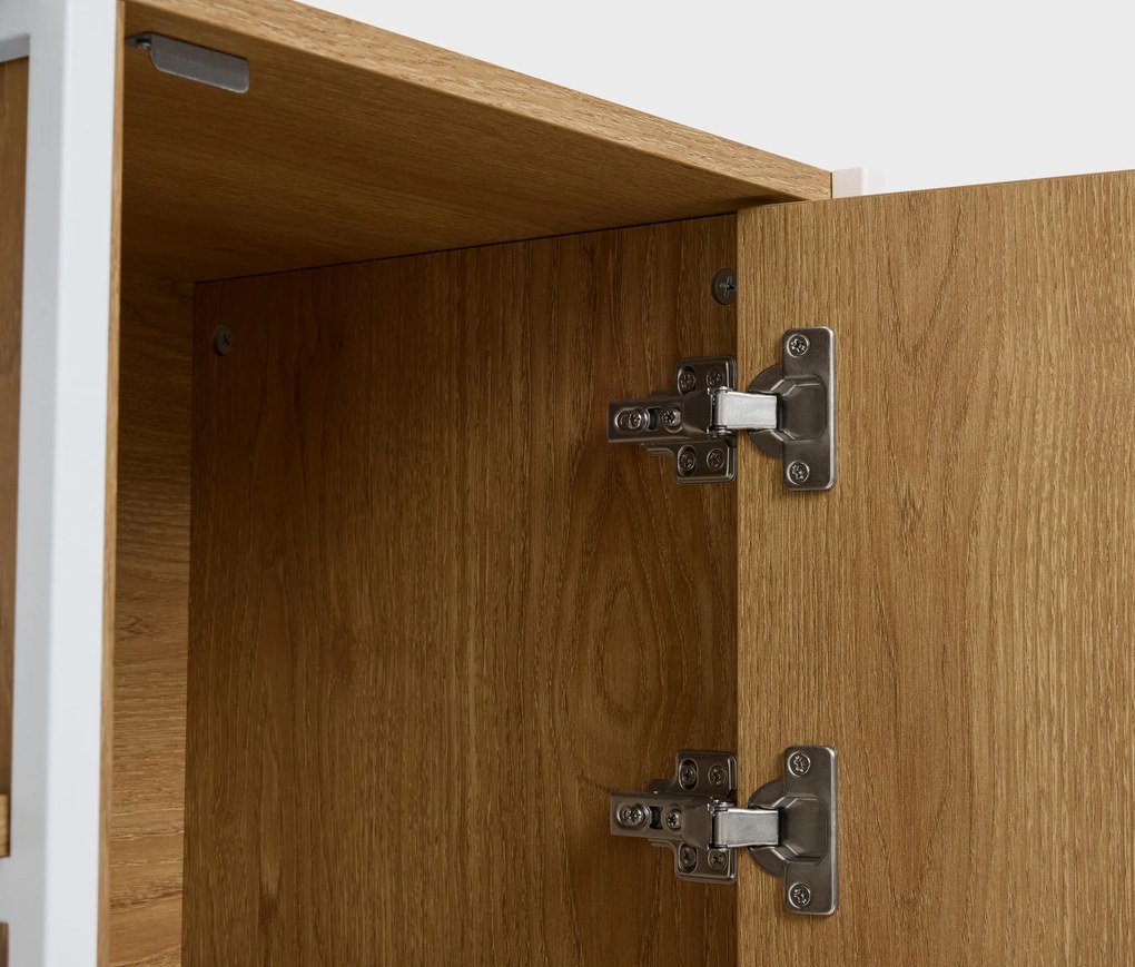 Komoda »GRADE« s otvorenými priehradkami a 2 dvierkami