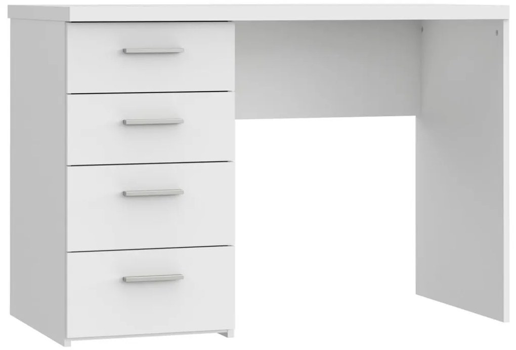 Písací stôl GINO biely