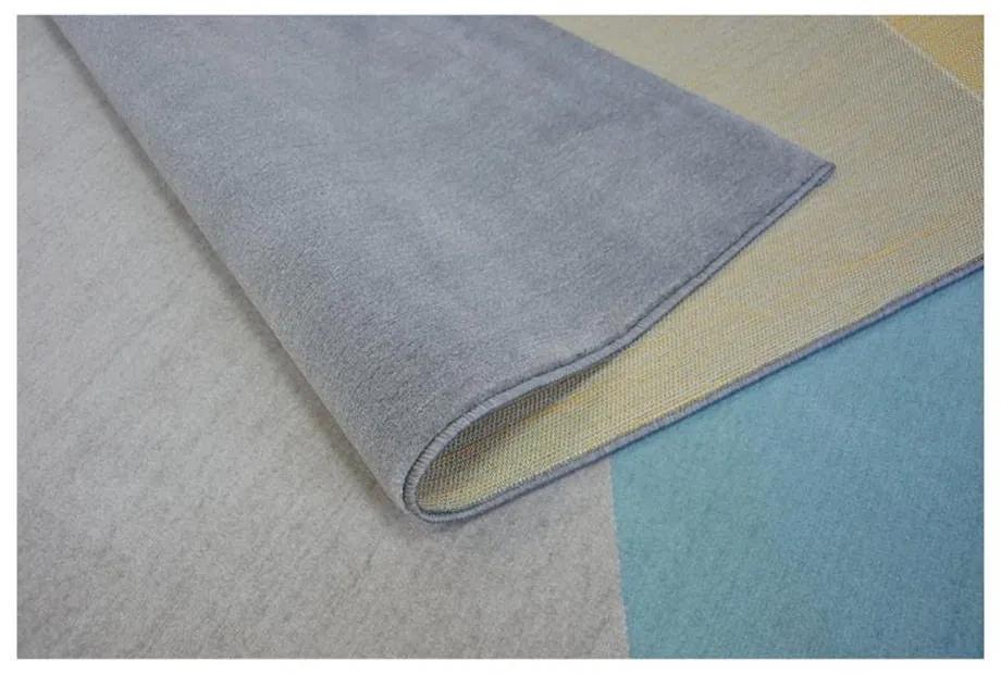 Kusový koberec PP Lara sivý 80x150cm