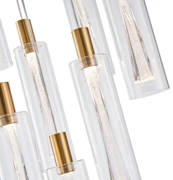 LED Luster na lanku LED/60W/230V 3000K