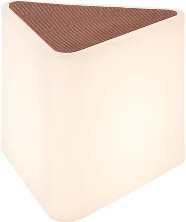 Vonkajšie stolové svietidlo SLV KENGA, biele 227550
