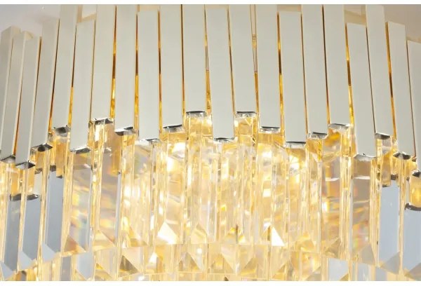 MAXLIGHT P0368 - Luster na lanku TREND 8xE14/40W/230V pr. 45 cm zlatá