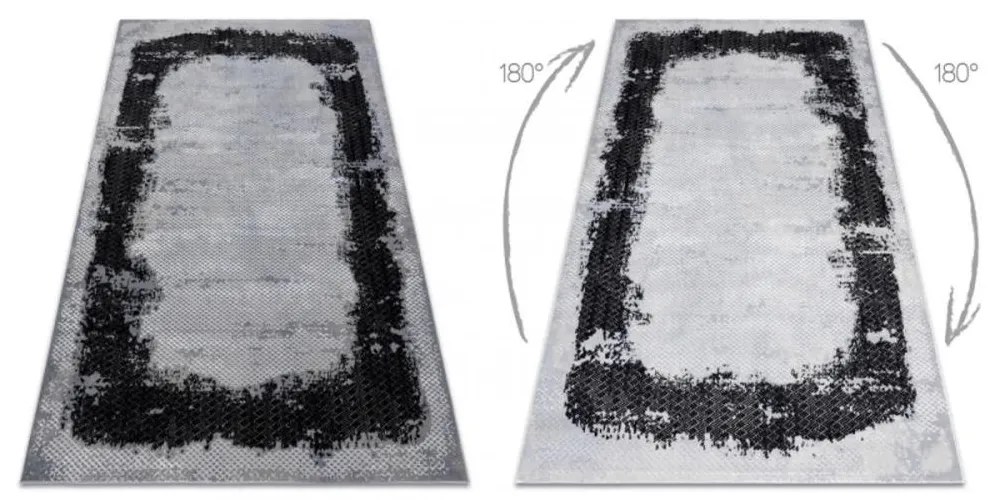 Kusový koberec Core čierny 160x220cm