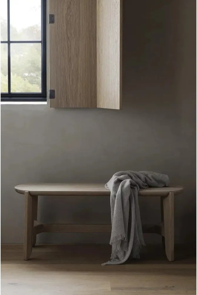 Drevená lavica v prírodnej farbe Eli – Blomus