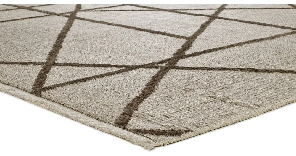 Svetlohnedý koberec 120x170 cm Lux – Universal