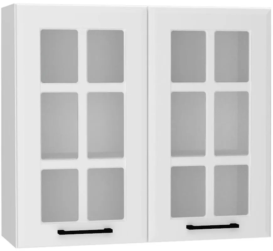 Skrinka do kuchyne Irma Ws80 Biely hrášok Mat