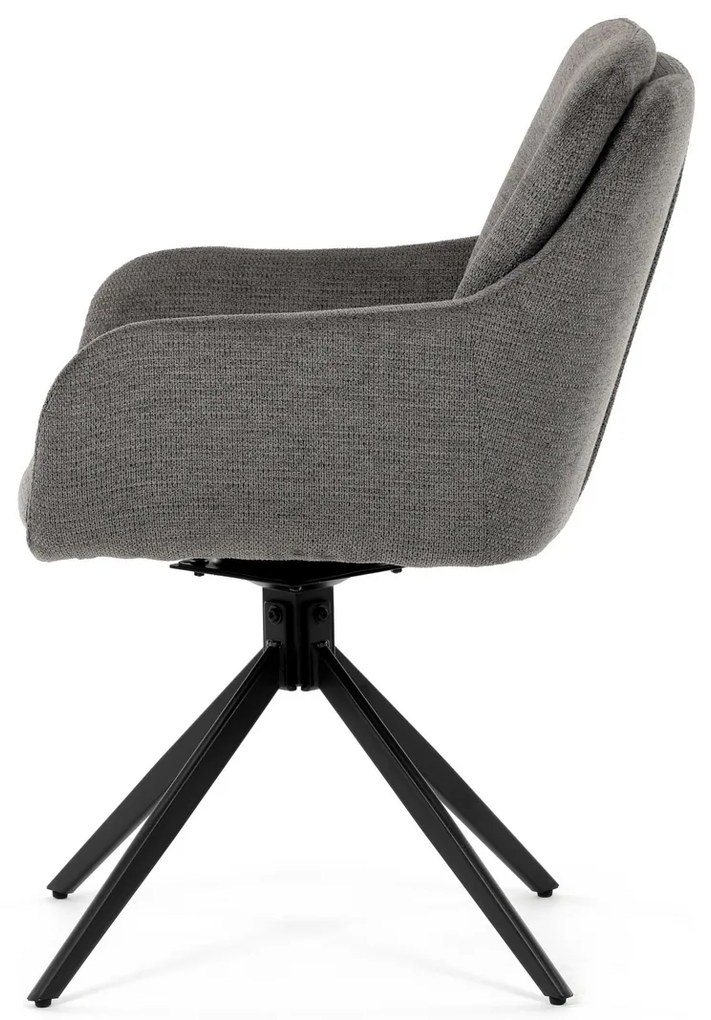 Sada jedálenských stoličiek s vratným mechanizmomDCH-P3174 GREY2, 2 ks
