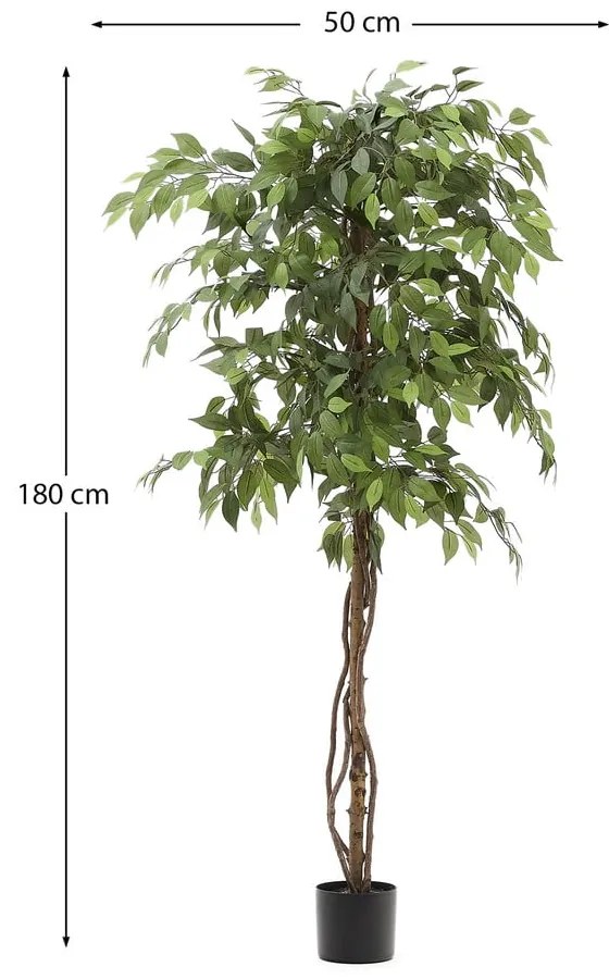 Umelý fikus (výška 180 cm) Ficus – Kave Home