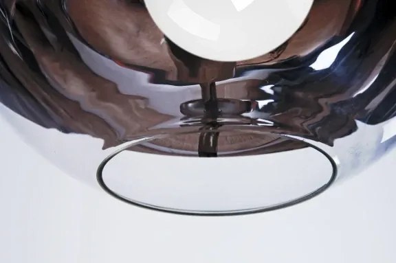 Industriálny luster Silver Ball 40