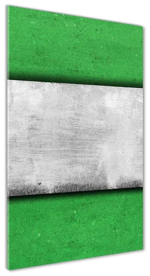 Moderný akrylový fotoobraz Zelená múr pl-oa-70x140-f-51823590