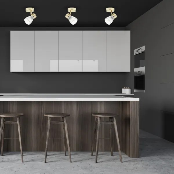 Bodové svietidlo BEST 1xE14/40W/230V zlatá