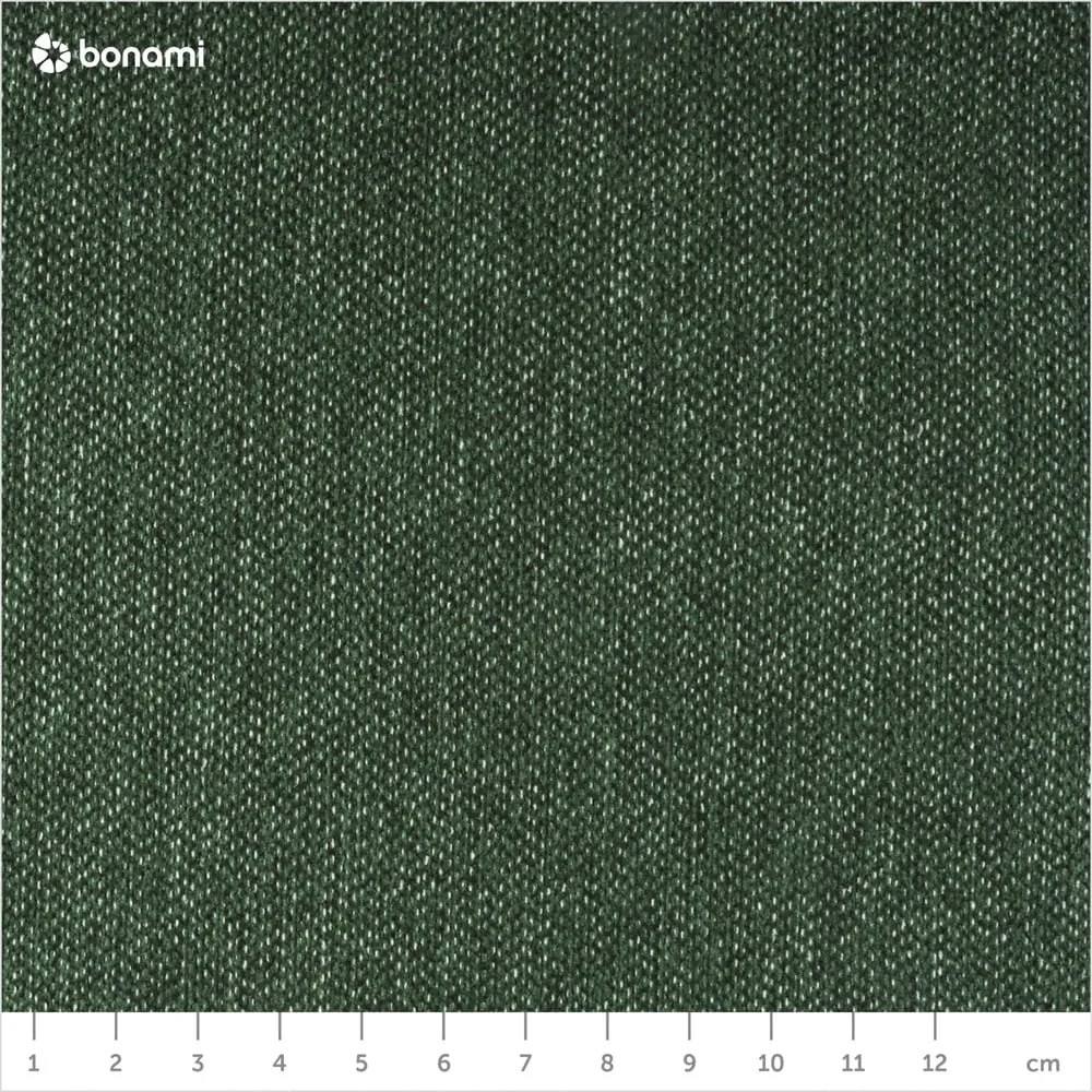 Zelená variabilná rozkladacia rohová pohovka Nihad – Bobochic Paris