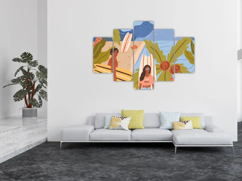 Obraz - Enjoy your life (150x105 cm)