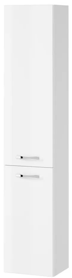Cersanit S598-043-DSM - Závesná kúpeľňová skrinka NIKO 140x30 cm lesklá biela