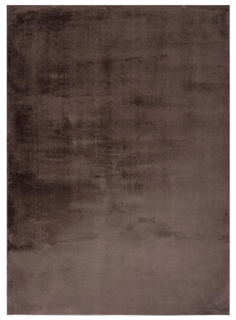 Dekorstudio Kožušinový koberec TOPIA - hnedý Rozmer koberca: 160x230cm