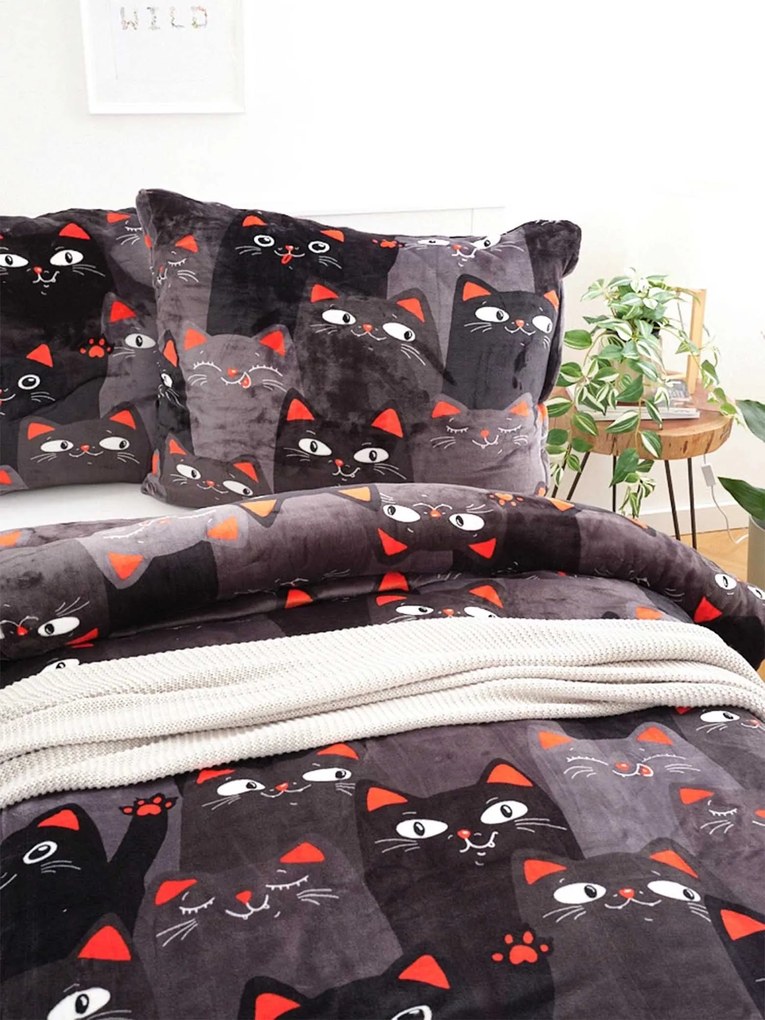 Francúzske obliečky mikroplyš Exclusive – Cats 02