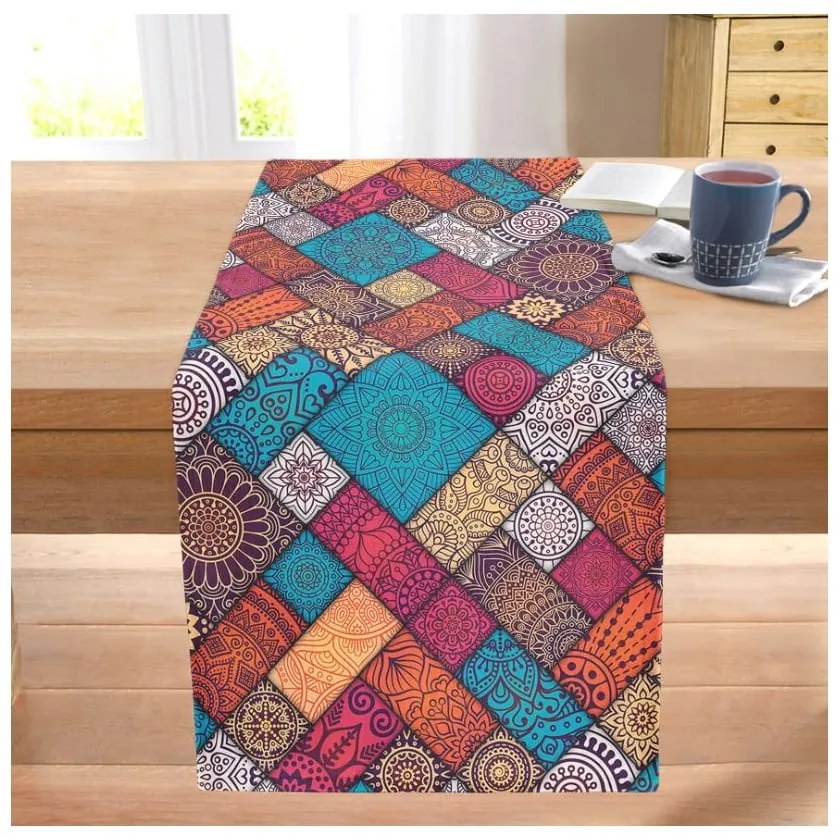 Behúň na stôl 40x130 cm Mandala Tiles – Mila Home
