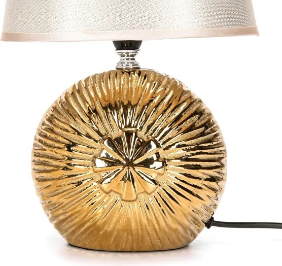 Aigostar - Stolná lampa 1xE14/40W/230V zlatá