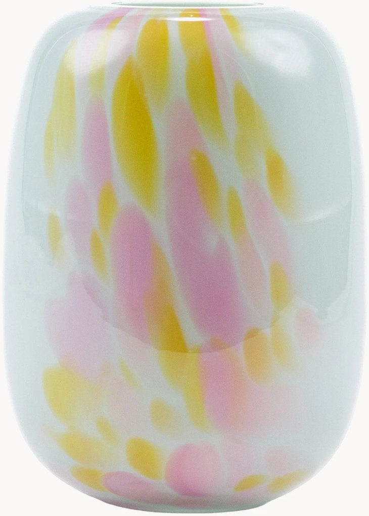 Ručne fúkaná váza Meadows, V 14 cm