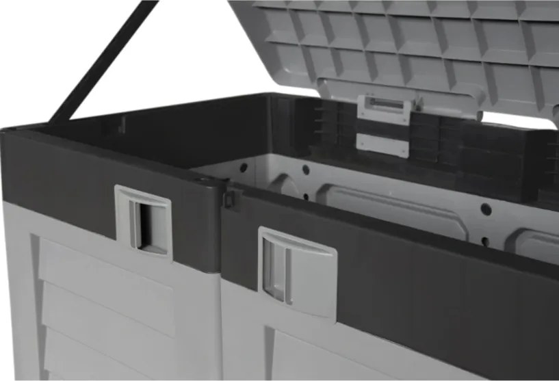 ARTPLAST Plastová skriňa Garden Shed, nízka, 1460 × 870 × 1190 mm, béžová