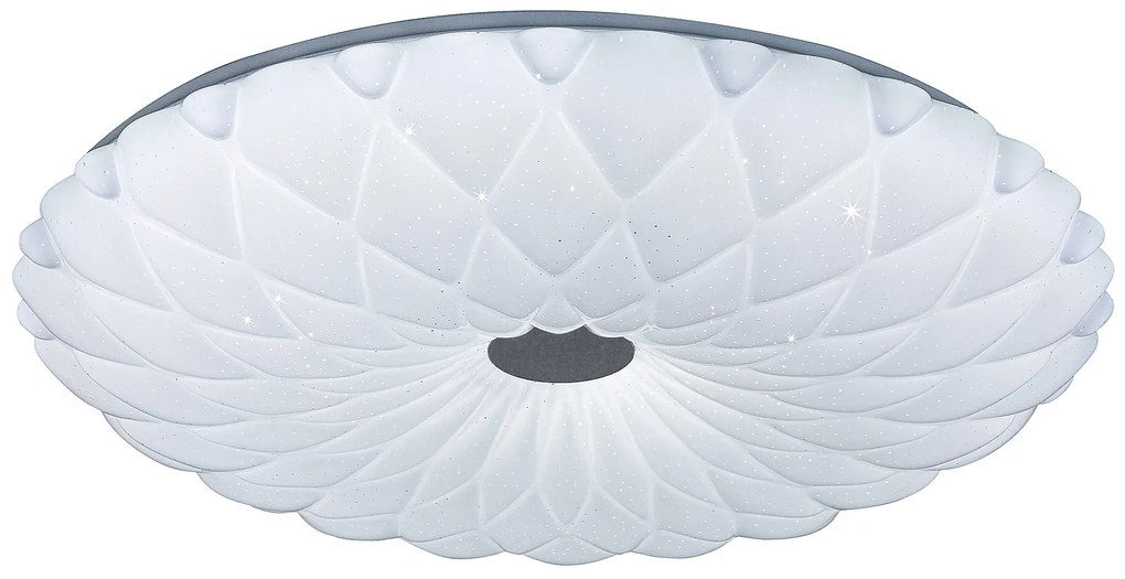 RABALUX LED stropné osvetlenie s efektom nočnej oblohy PRIMROSE, 48W, 3000K–6500K, 38cm, guľaté