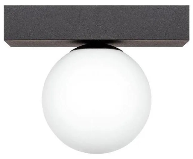 Zuma Line 1206 - Stropné svietidlo SPHERE 1xG9/8W/230V čierna