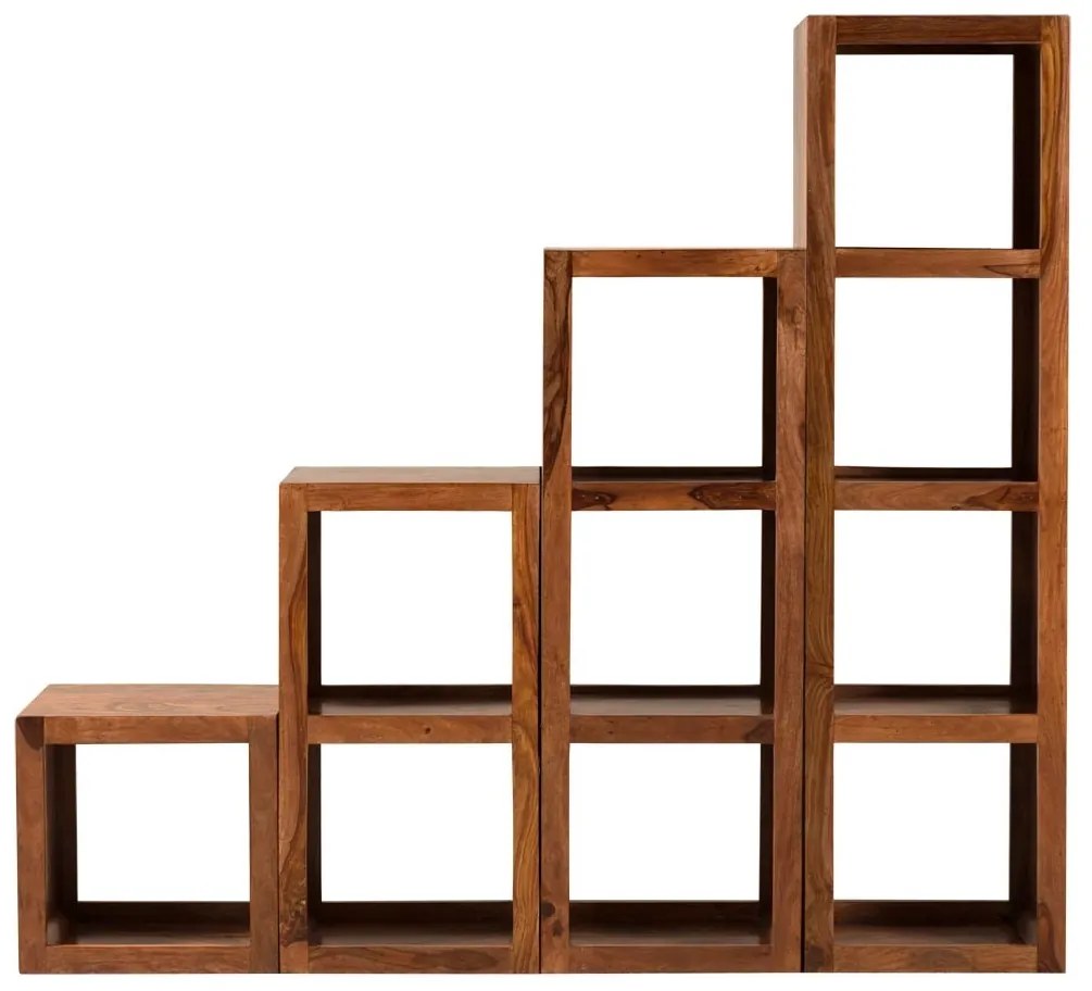 furniture-nabytek.cz - Dřevěná police do koupelny 50x35x185 z masivu palisandr