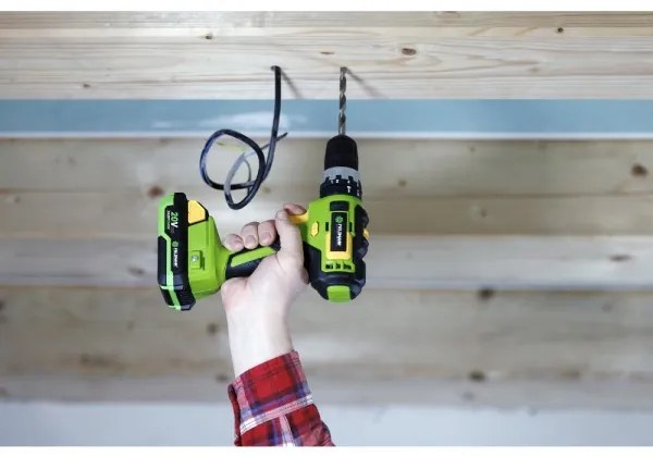 Fieldmann - Akumulátorová príklepová vŕtačka 20V