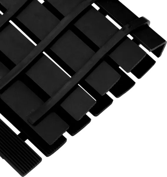 Kúpeľňová predložka čierna