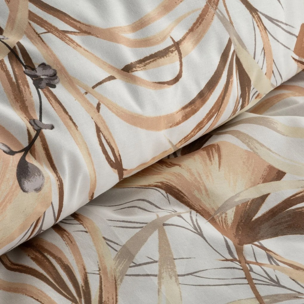 RENFORCÉ OBLIEČKY POLA 160X200 CM, 2 KS 70X80 CM LISTY